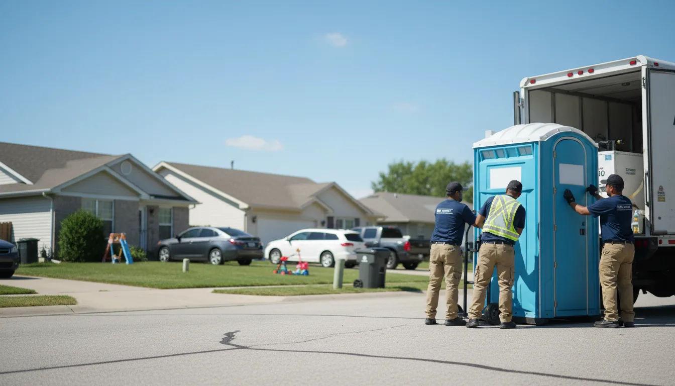 Standard Porta Potty Rentals in Moweaqua, IL near me